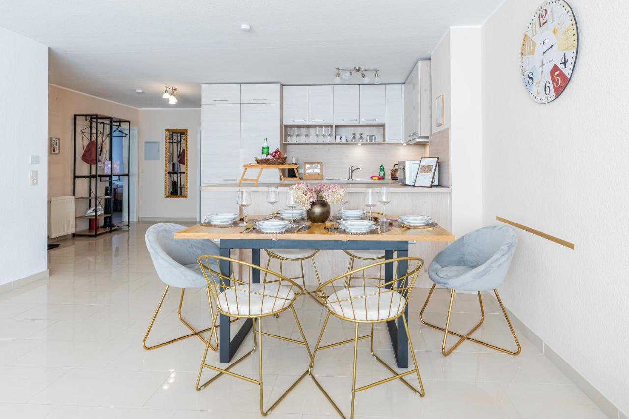 Golden Design Apartment Familie Business 6 Pers Buero Fitnessecke Naehe Messe Dus 1000 Mbit Duisbourg Extérieur photo